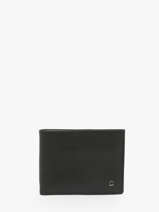 Leather Wallet Madras Etrier Black madras EMAD438