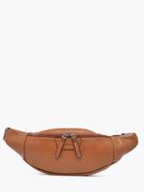 Leather Flandres Belt Bag Etrier Brown flandres EFLA735M